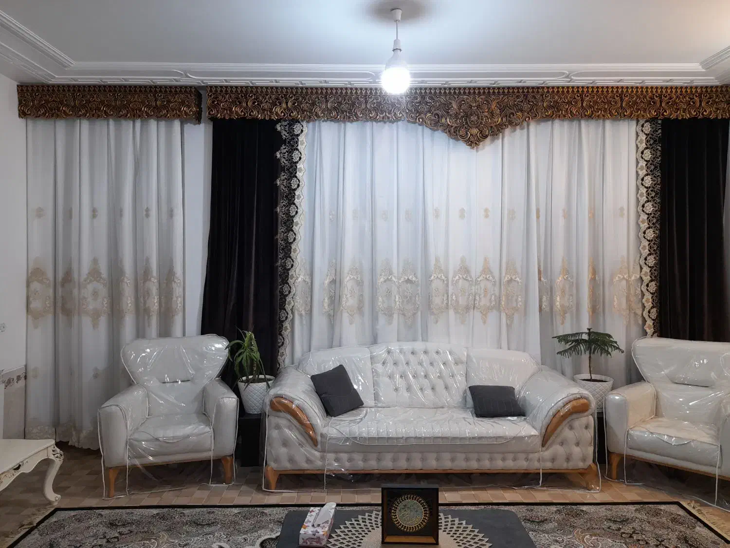 پرده|پرده، رانر، رومیزی|فسا, |دیوار