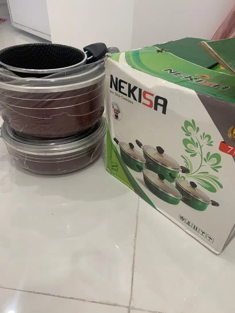 ست ۴تیکه تفلون نکیسا|ظروف پختوپز|مشهد, هدایت|دیوار