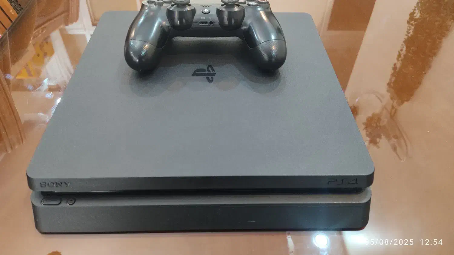 PS4 اسلیم 1ترا دو دسته به همراه اشانتیون|کنسول، بازی ویدئویی و آنلاین|تهران, جماران (نیاوران)|دیوار