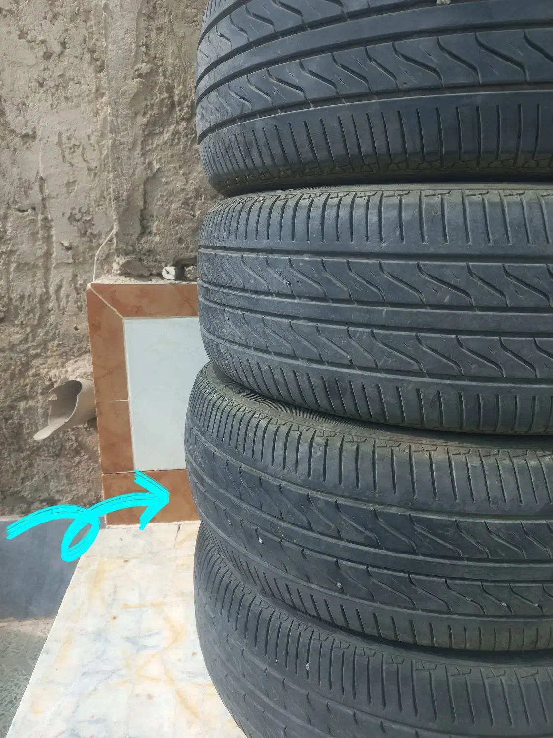 لاستیک 205/60/15 مناسب رینگ ۱۵|قطعات یدکی و لوازم جانبی|خمینی‌شهر, |دیوار