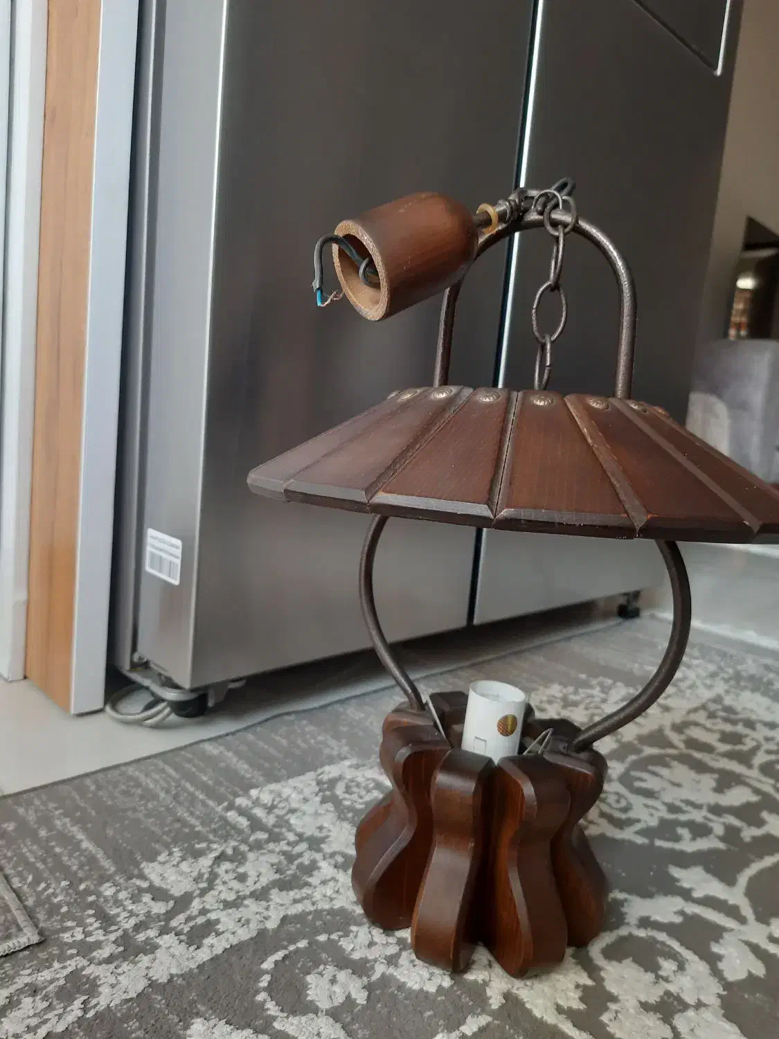 لوستر چوبی|لوستر و چراغ آویز|تهران, مشیریه|دیوار