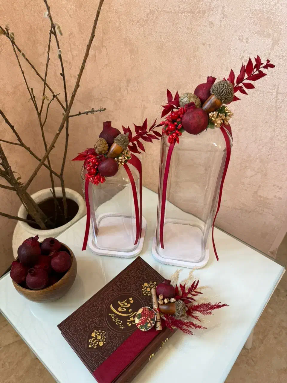 بانکه شیشه ای یلدایی عروس|صنایع دستی و سایر لوازم تزئینی|تهران, امیریه|دیوار