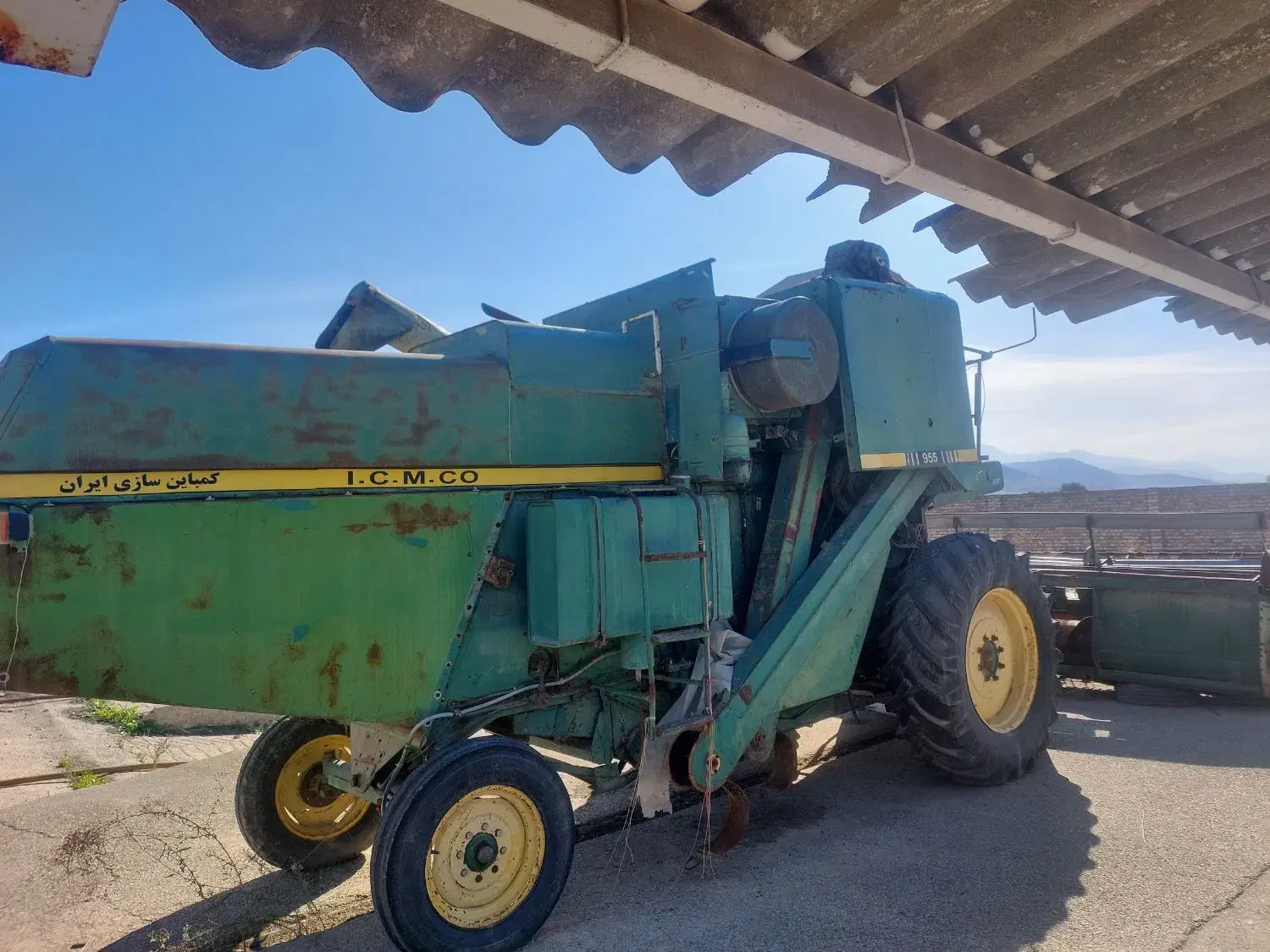 کمبایین مدل۶۱ موتور کوچیک...قیمت۵۵۰میلیون|خودرو سنگین|گنبد کاووس, |دیوار