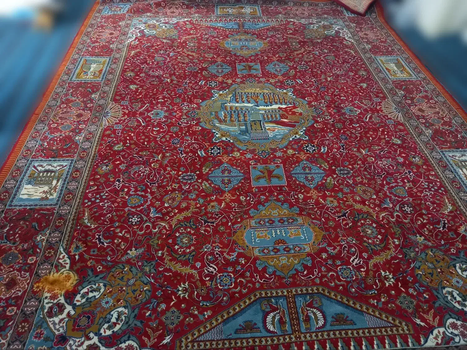 فرش 12 متری|فرش|ساری, |دیوار