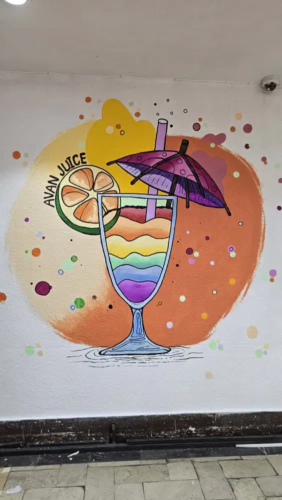 نقاشی ساختمان و اجرای هر طرحی|خدمات پیشه و مهارت|ماسال, |دیوار