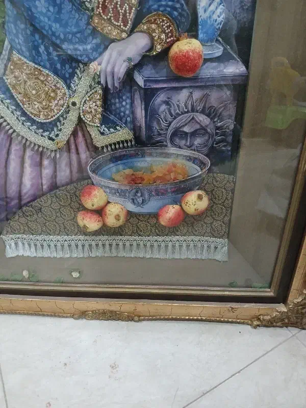 تابلو روغنی قدیمی|تابلو، نقاشی، عکس|مشهد, مهدی آباد|دیوار
