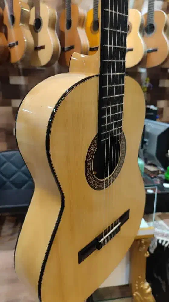 گیتار فلامنگو تمامچوب دستساز کیفیت استودیویی|گیتار، بیس، امپلیفایر|زنجان, |دیوار