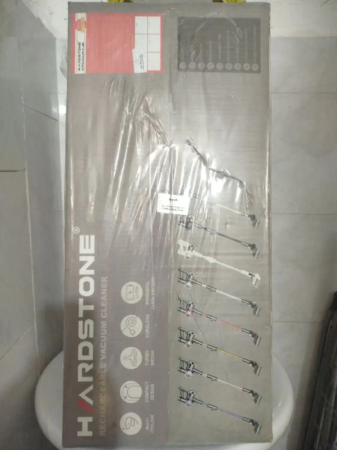 جارو شارژی هاردستون زیر قیمت بازار نو و پلمپ|جاروبرقی، جارو شارژی، بخارشو|مشهد, نیروی هوایی|دیوار