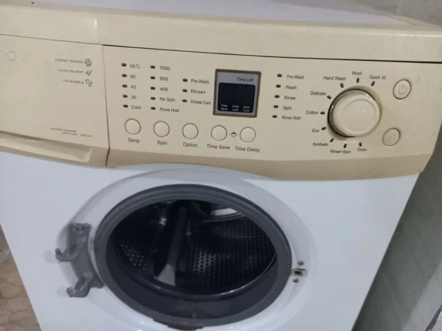 فروش لباسشویی دوو ۸ کیلویی سالم|ماشین لباسشویی و خشک‌کن لباس|قائم‌شهر, |دیوار