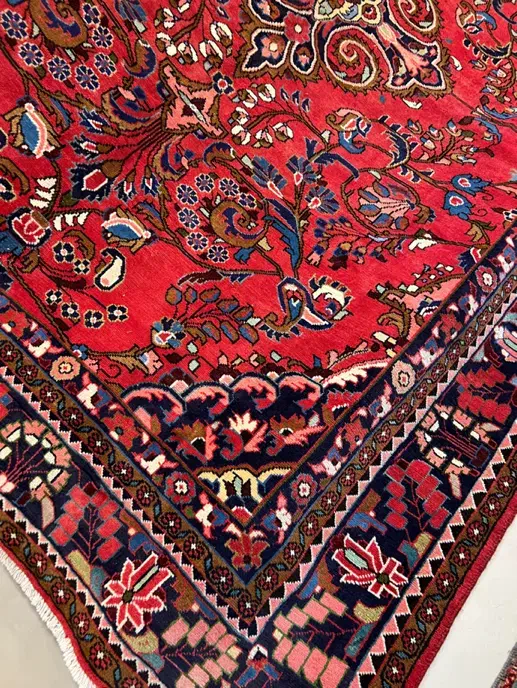 فرش دستبافت ۶ متری همدان رنگ کاملا گیاهی|فرش|تهران, یوسف‌آباد|دیوار