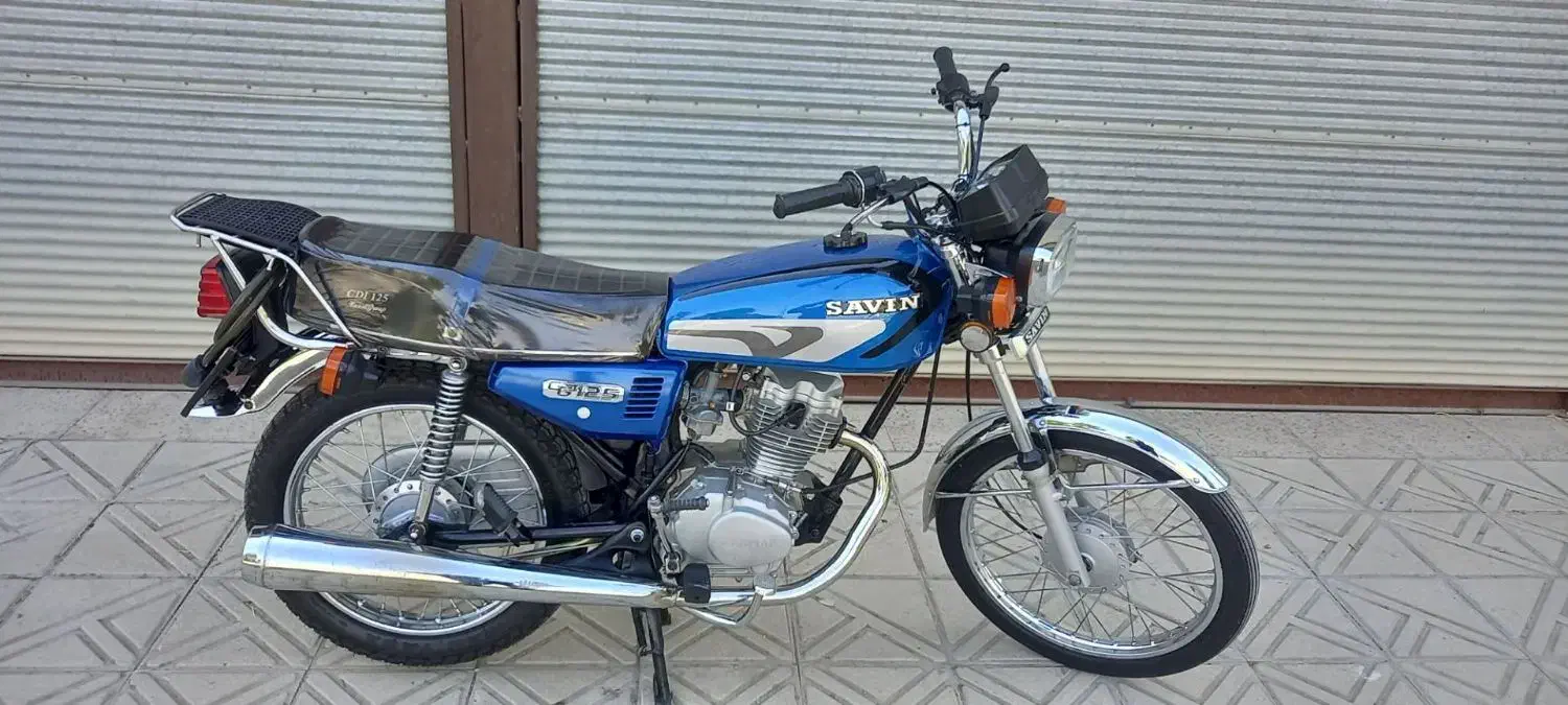 موتورسیکلت ساوین ۱۲۵|موتورسیکلت|اسدآباد, |دیوار