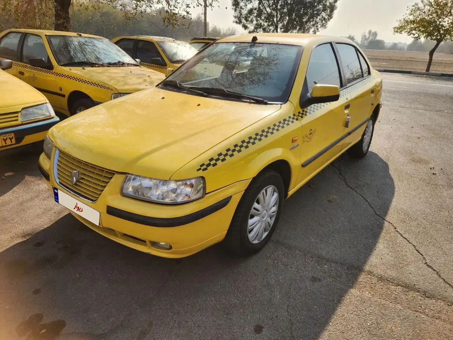 تاکسی سمند ۹۹ گردشی|خودرو سواری و وانت|تهران, آهنگ|دیوار