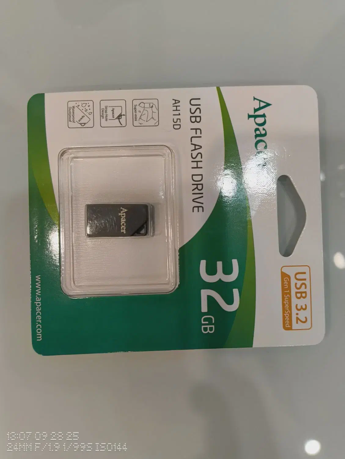 فلش 32 گیگ USB 3.2 apacer|قطعات و لوازم جانبی رایانه|تهران, عباس‌آباد|دیوار