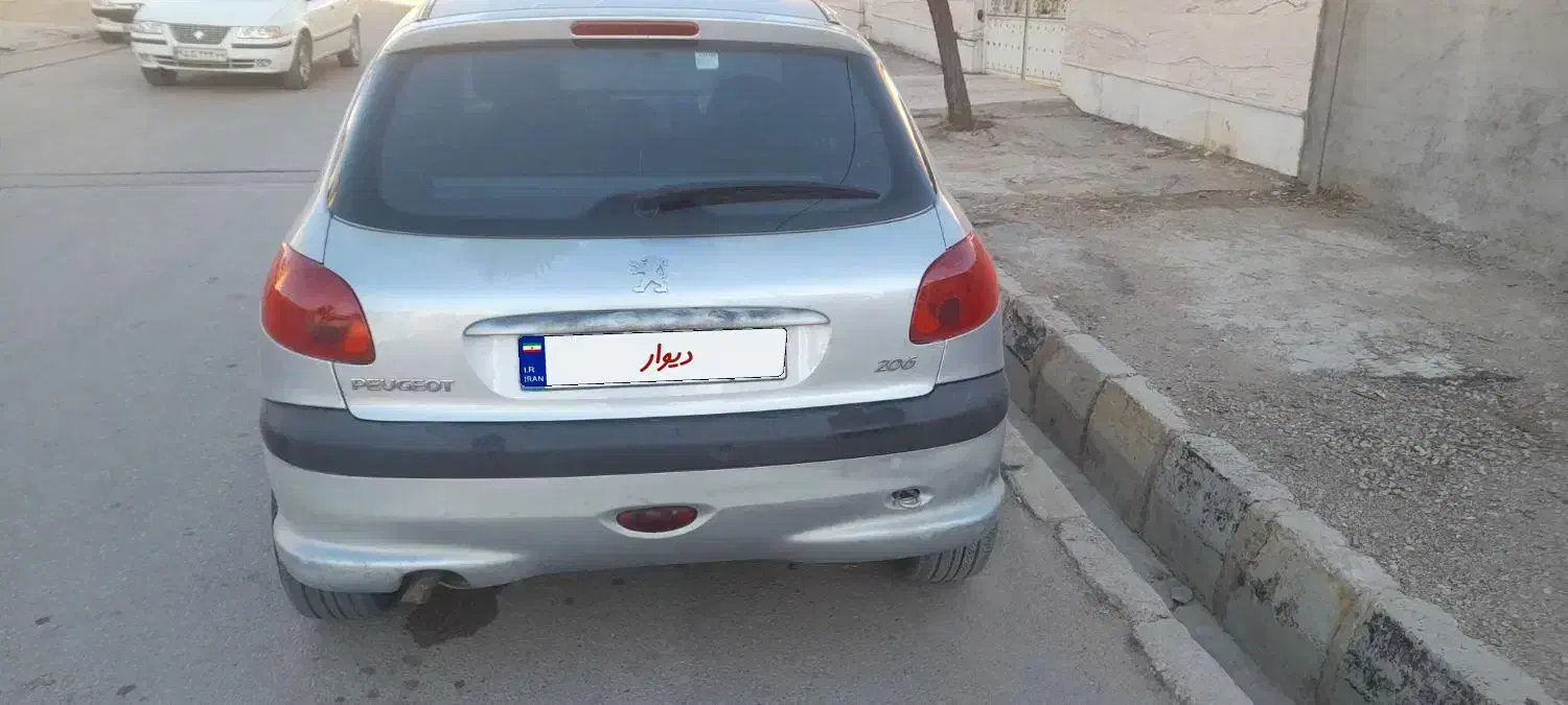 ۲۰۶ تیپ ۲ مدل ۸۵|خودرو سواری و وانت|یاسوج, |دیوار