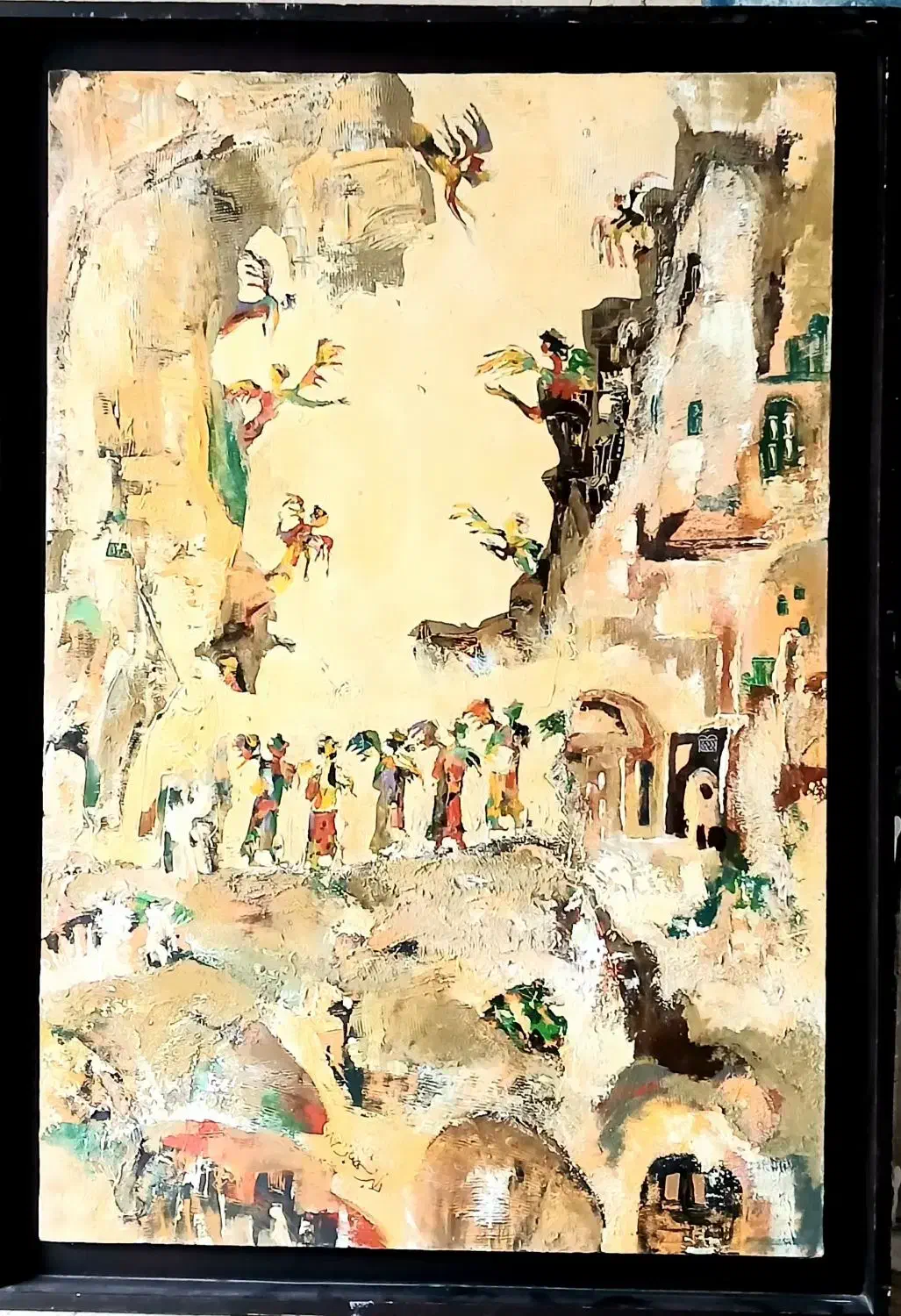 نقاشی بوم دلبر شهبازسبک اکسپرسیونیسم ،سوررئالیسم|تابلو، نقاشی، عکس|تهران, پرستار|دیوار