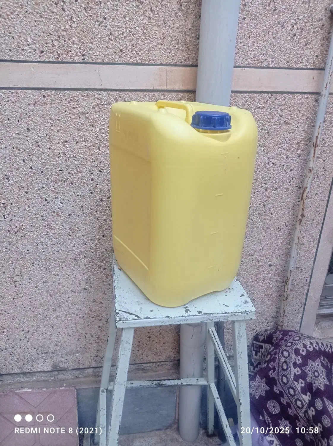 گالن ۲۰ لیتری محکم|ظروف نگهدارنده، پلاستیکی، یک‌بارمصرف|تبریز, |دیوار