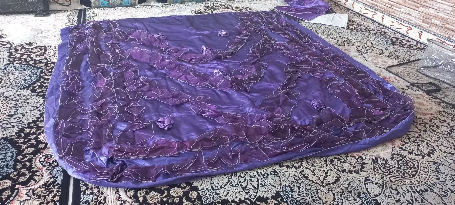 روتختی ساتن بنفش|سرویس روتختی|یاسوج, |دیوار