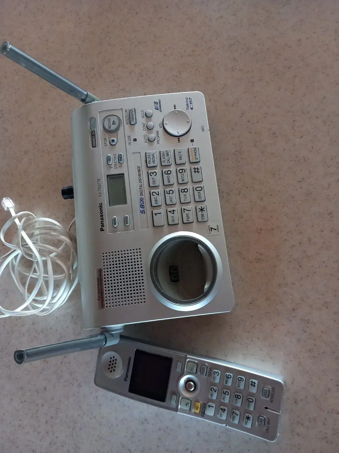 تلفن بی سیم پاناسونیک|تلفن رومیزی|بندر انزلی, دهکده ساحلی|دیوار