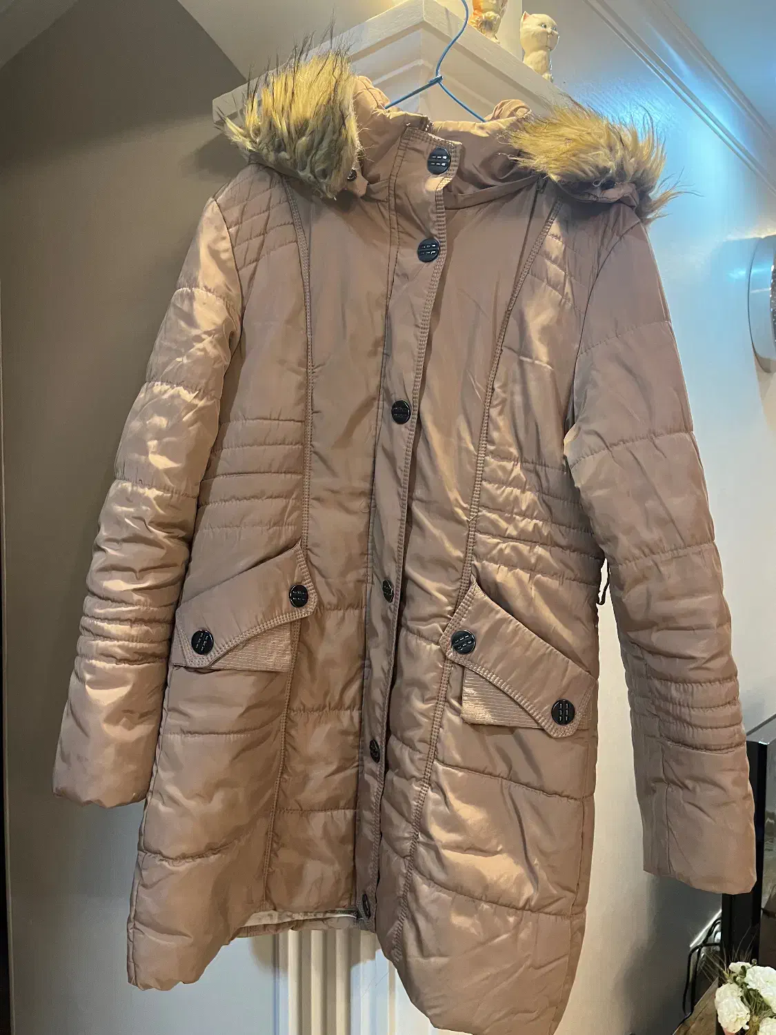 دو عدد کاپشن گرم خارجی سایز ۳۸ تا ۴۲|لباس|قزوین, |دیوار