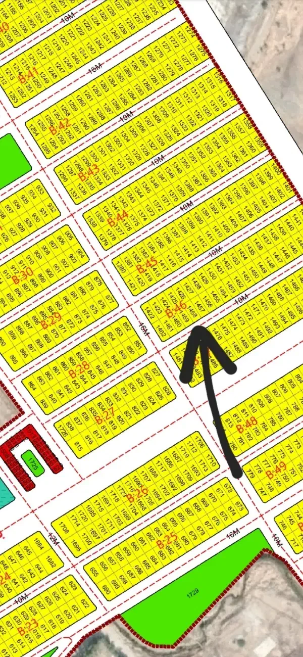 ۱۷۰ متر پشت ۳۶ متری|فروش زمین و ملک کلنگی|مسجد سلیمان, |دیوار