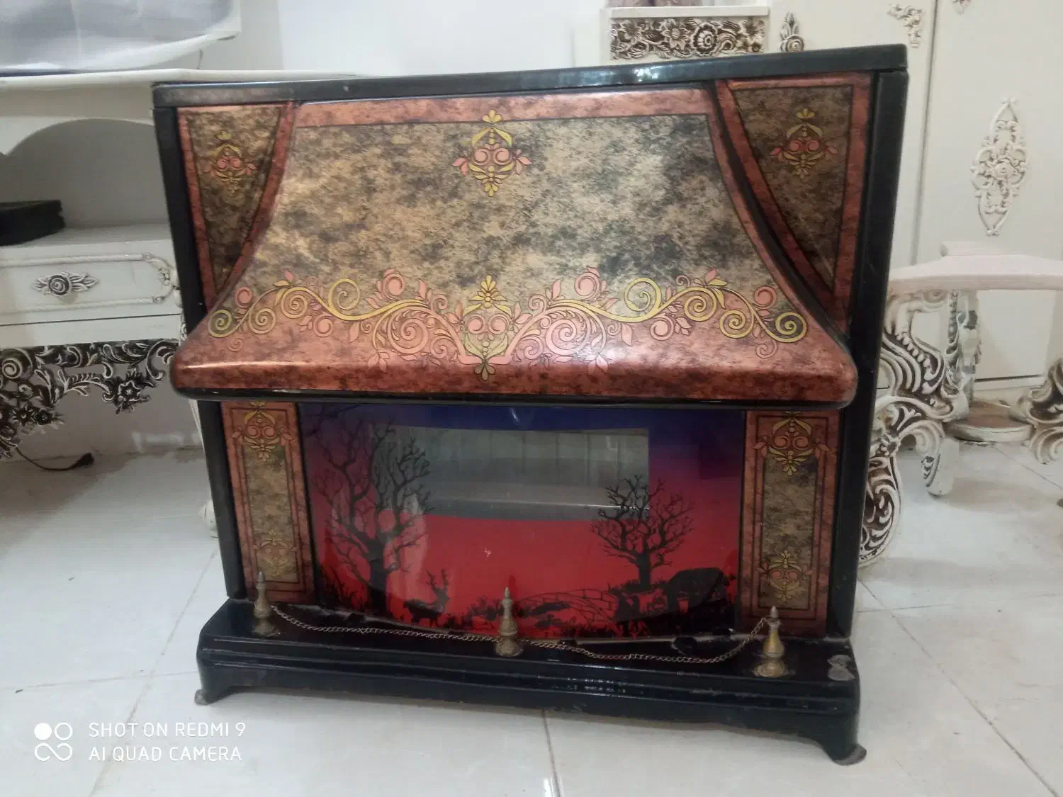 بخاری شومینه ای|بخاری، هیتر، شومینه|پرند, فاز ۶|دیوار