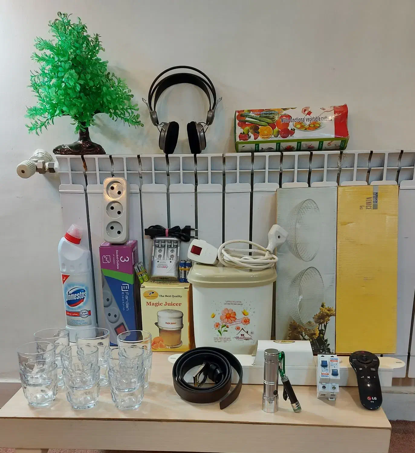 چند قلم وسائل متفرقه خانه و آشپزخانه|سایر لوازم برقی|قم, زنبیل آباد|دیوار