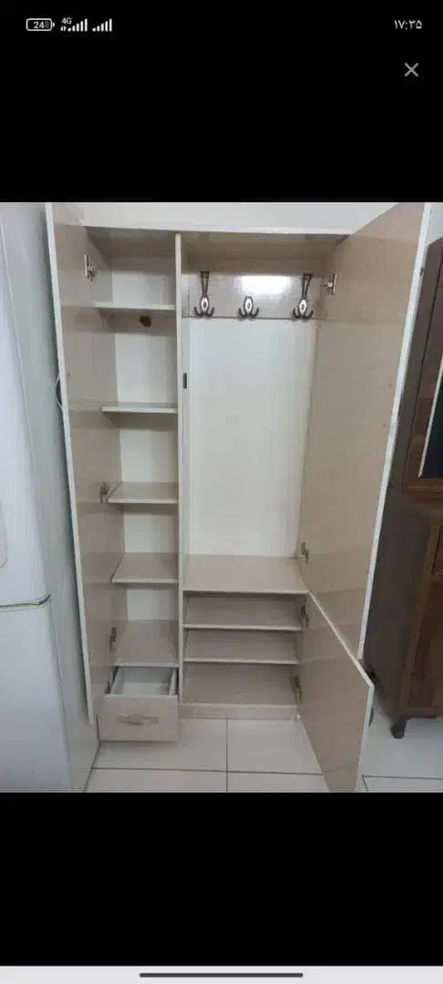 جا کفشی ایستاده آینه دار|جاکفشی، کمد، دراور|خاوران, |دیوار