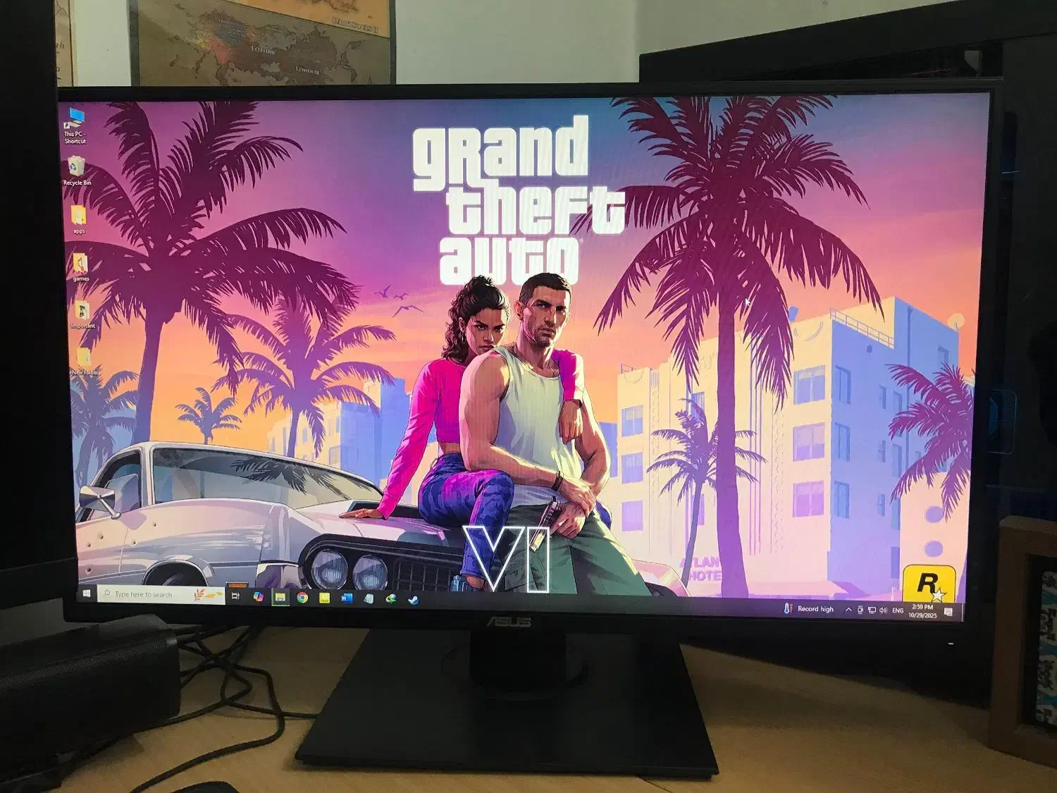 مانیتور گیمینگ ASUS|قطعات و لوازم جانبی رایانه|کرمان, |دیوار