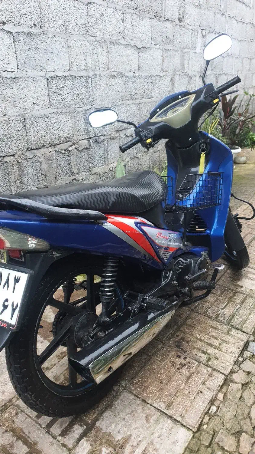 ویو مدل 87 مدارک کامل|موتورسیکلت|رشت, انصاری|دیوار