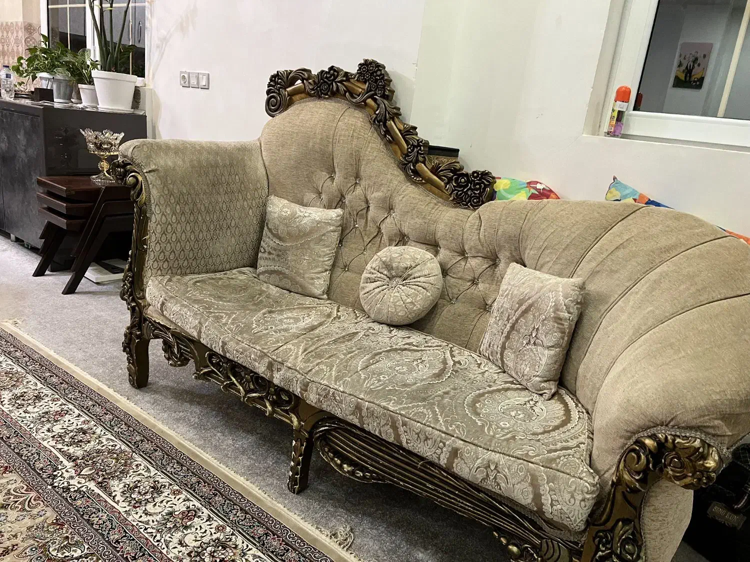 مبل استیل ۸ نفره|مبلمان خانگی و میز عسلی|لنگرود, |دیوار