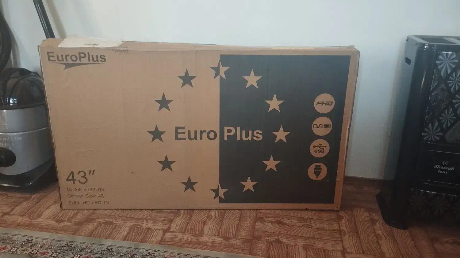 تلویزیون 43 اینچ یورو پلاس|تلویزیون و پروژکتور|رامیان, |دیوار