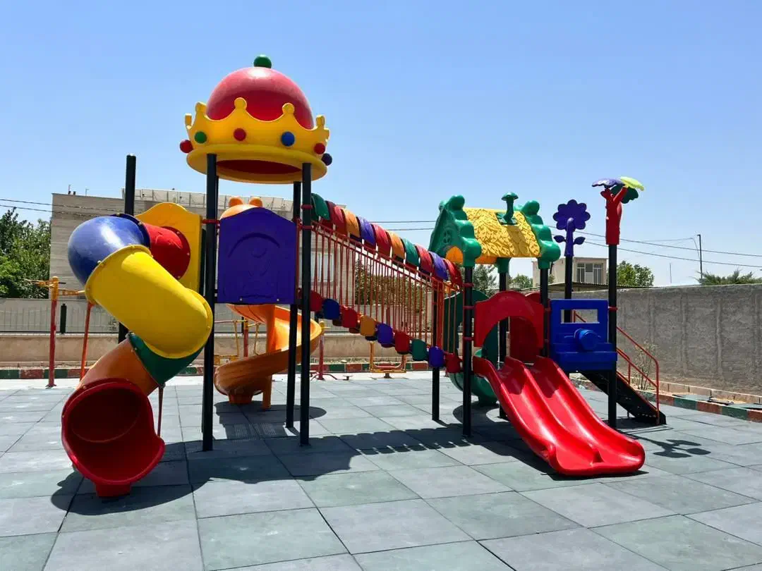 مجموعه بازی پلی اتیلن کد۸تاب سرسره مهدکودک کد۸|اسباببازی|کیش, |دیوار