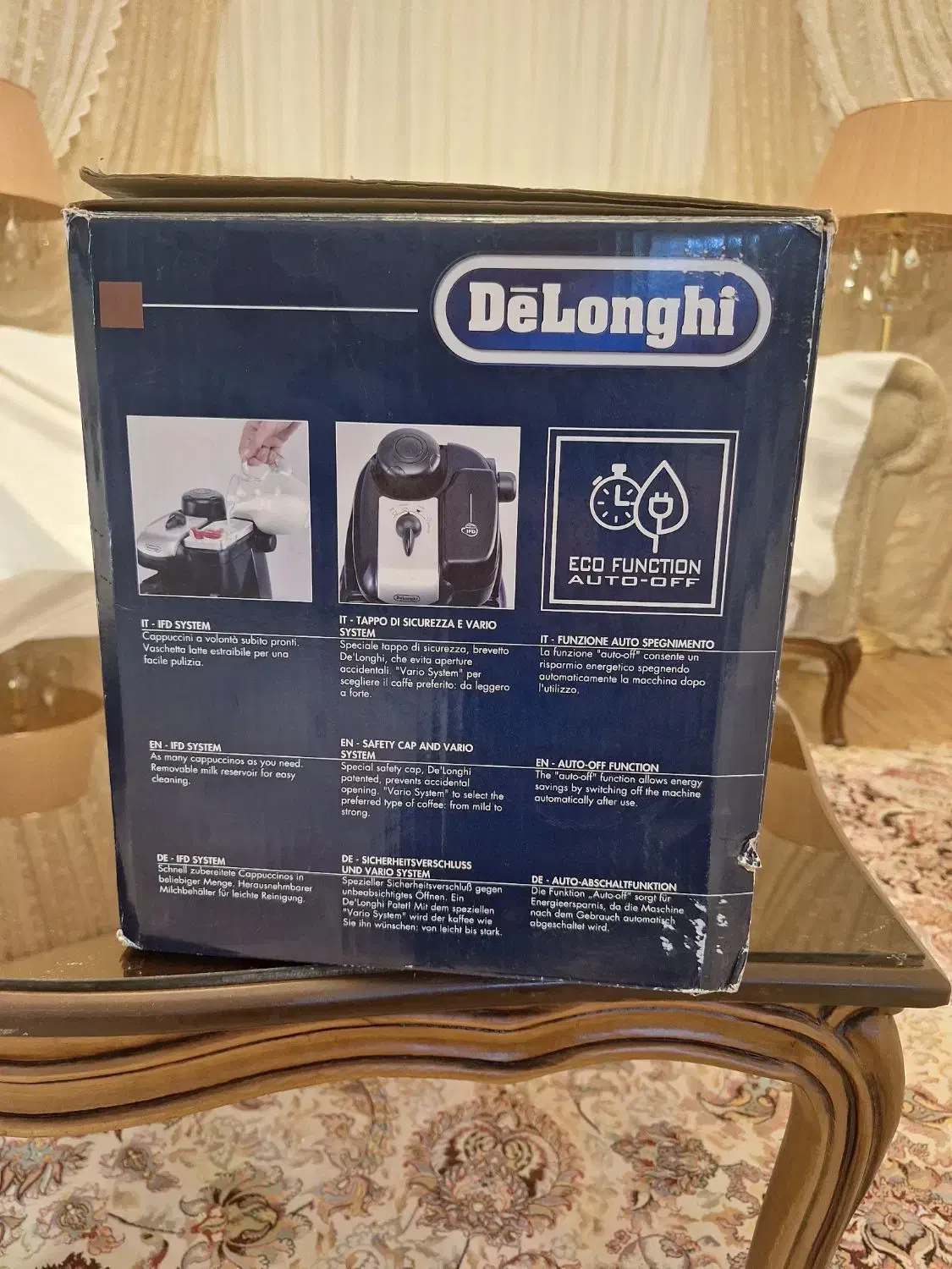 اسپرسوساز دلونگی EC9.1|سماور، چایساز، قهوهساز|یزد, |دیوار