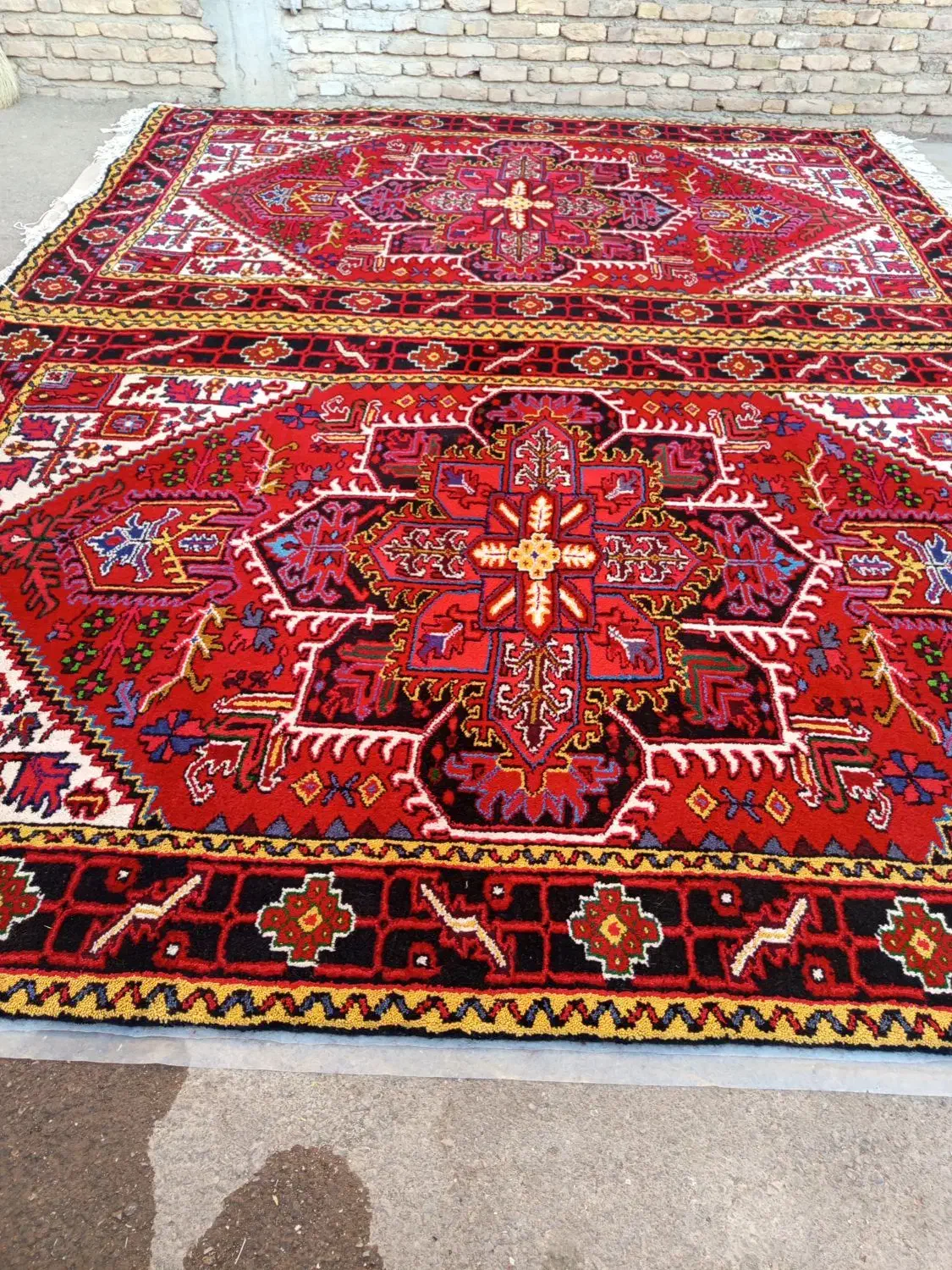 یک جفت ۶ متری دستباف|فرش|خواجه, |دیوار