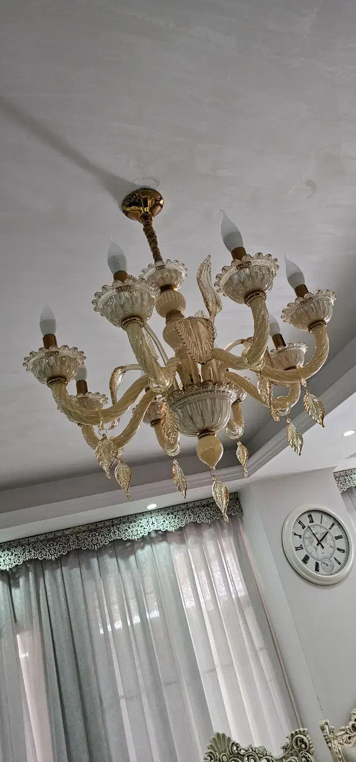 دو عدد لوستر کاملا نو|لوستر و چراغ آویز|اسلام‌شهر, شهرک سالور|دیوار