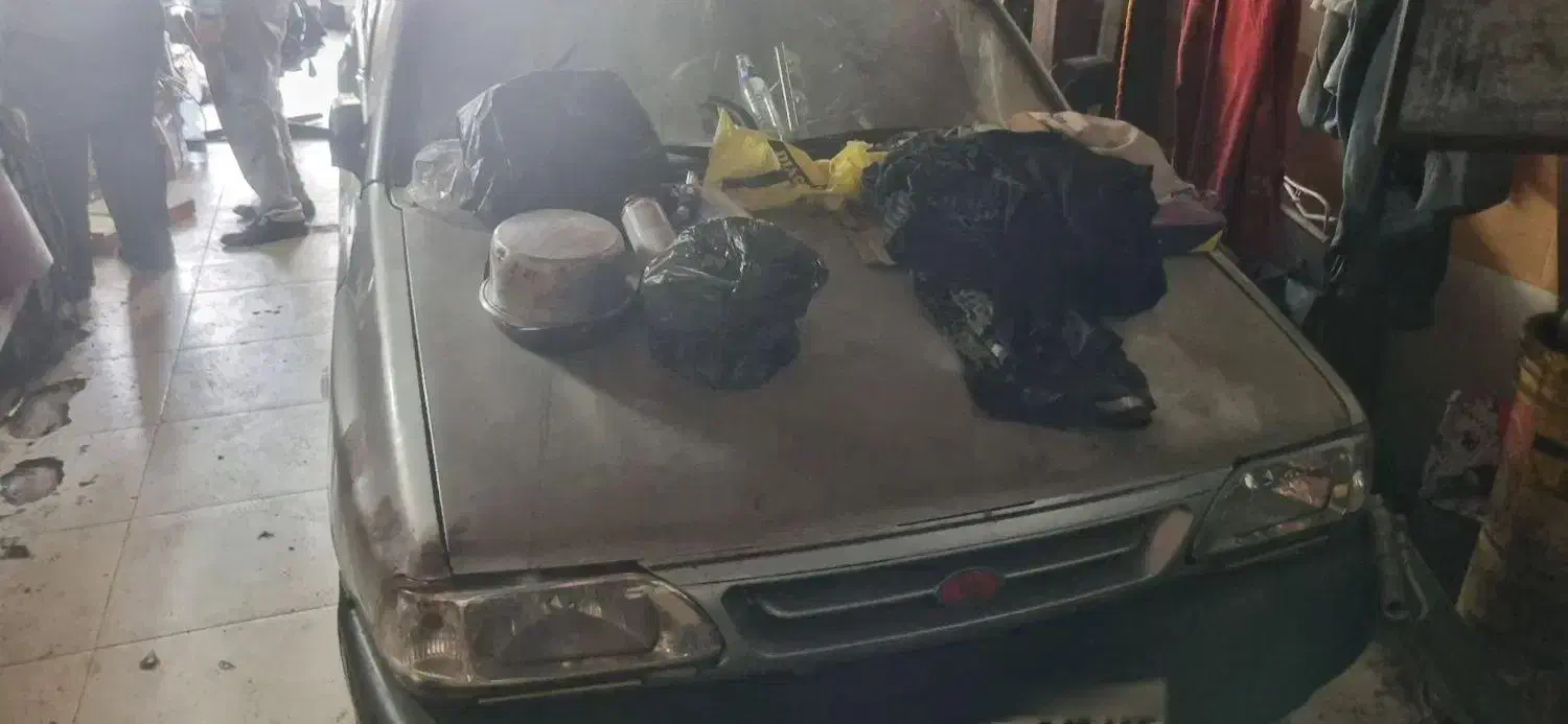 پراید دوگانه مدل 88 رنگ نقره ای|خودرو سواری و وانت|بندرعباس, |دیوار