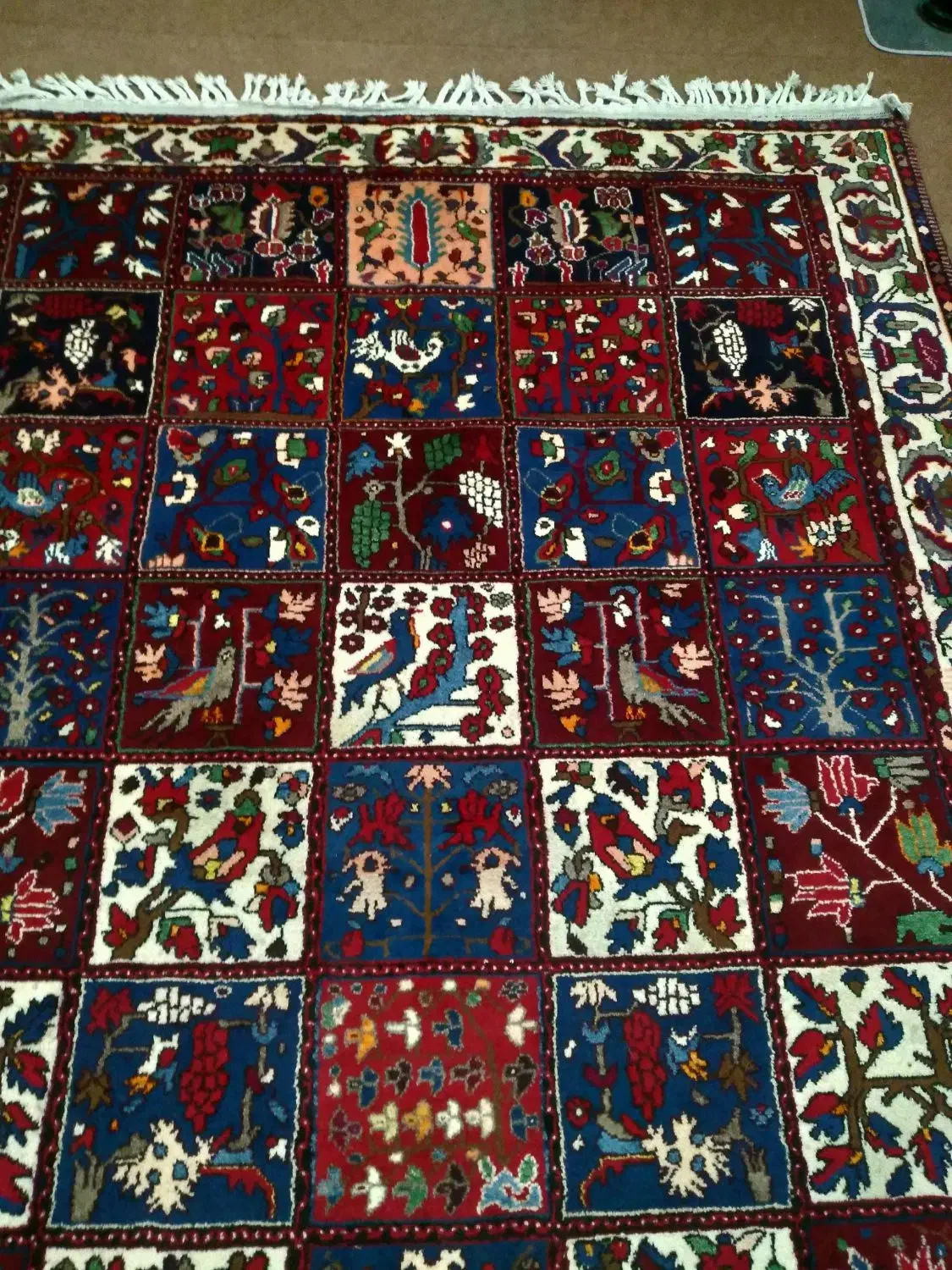 قالی بختیاری بلداجی در حد نو ۳متردر۱۷۰|فرش|لردگان, |دیوار