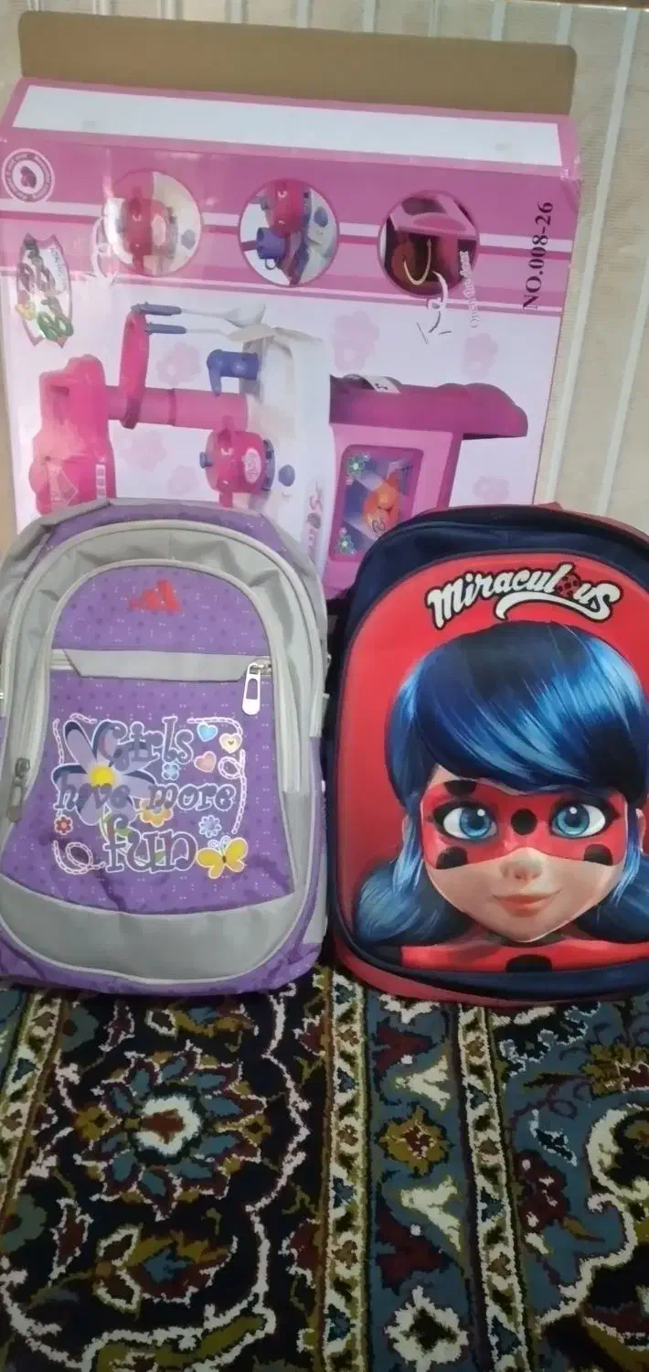 دوعددکیف مدرسه|کیف، کفش، کمربند|قرچک, داوود آباد|دیوار