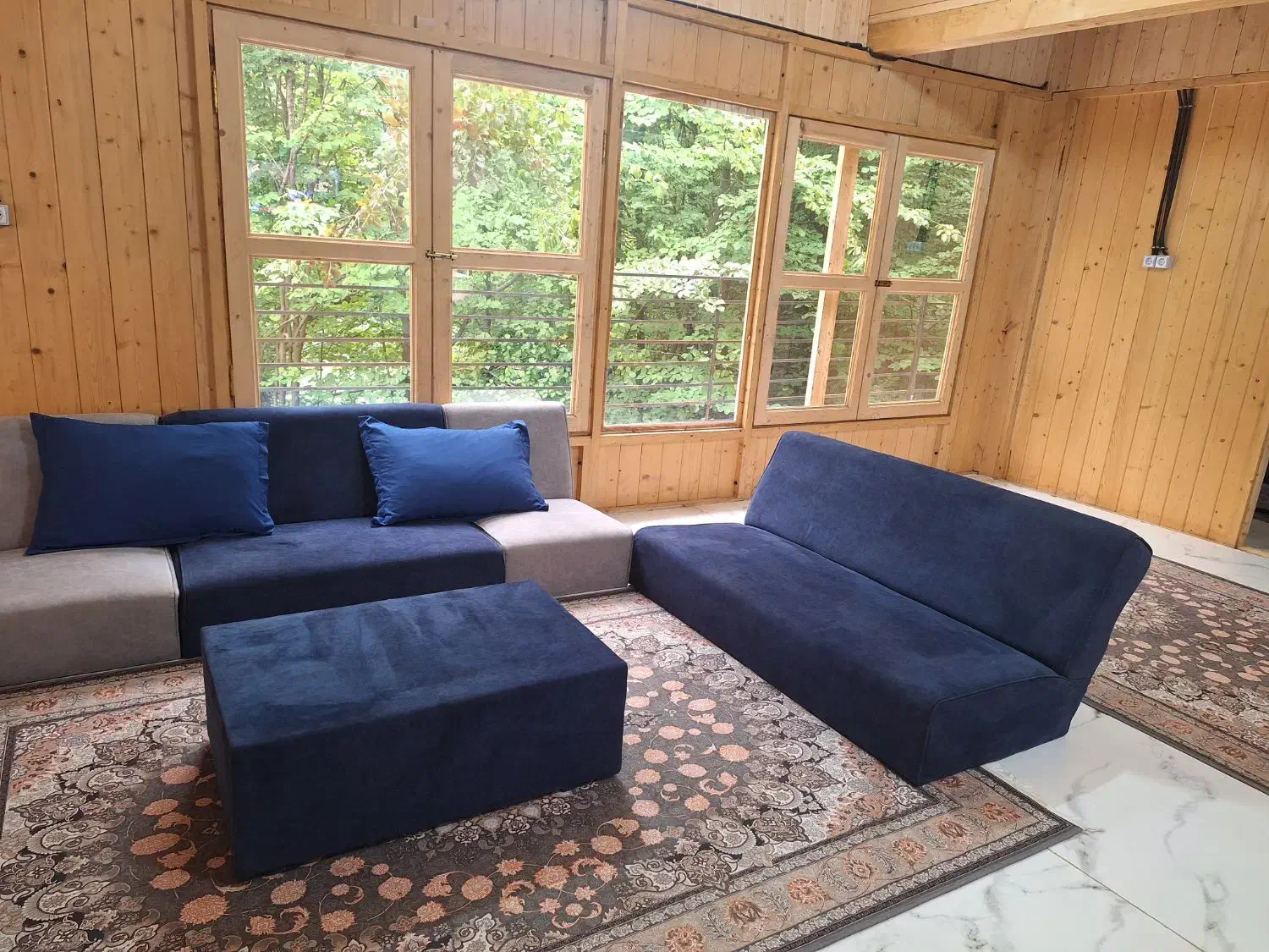 خانه یا کلبه چوبی جنگلی پلاک یک نوساز|اجارهٔ کوتاه‌مدت ویلا و باغ|چالوس, |دیوار