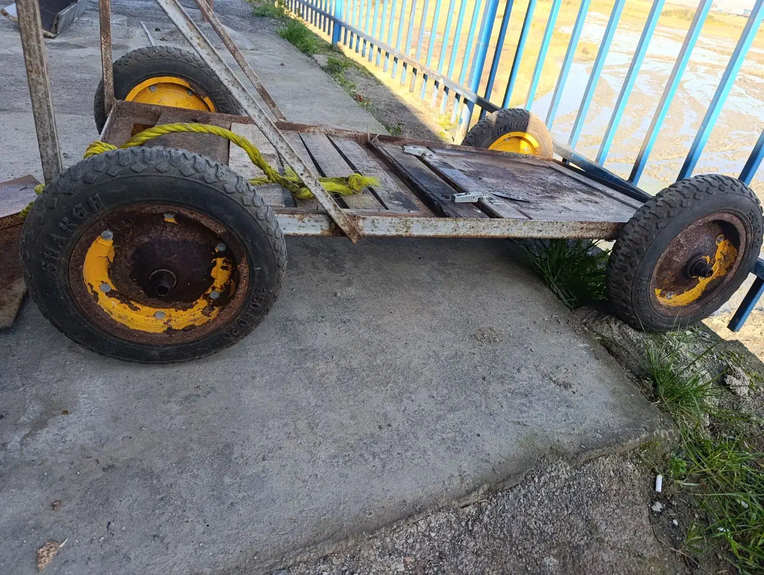 گاری چرخ بزرگ|ابزارآلات|لنگرود, |دیوار