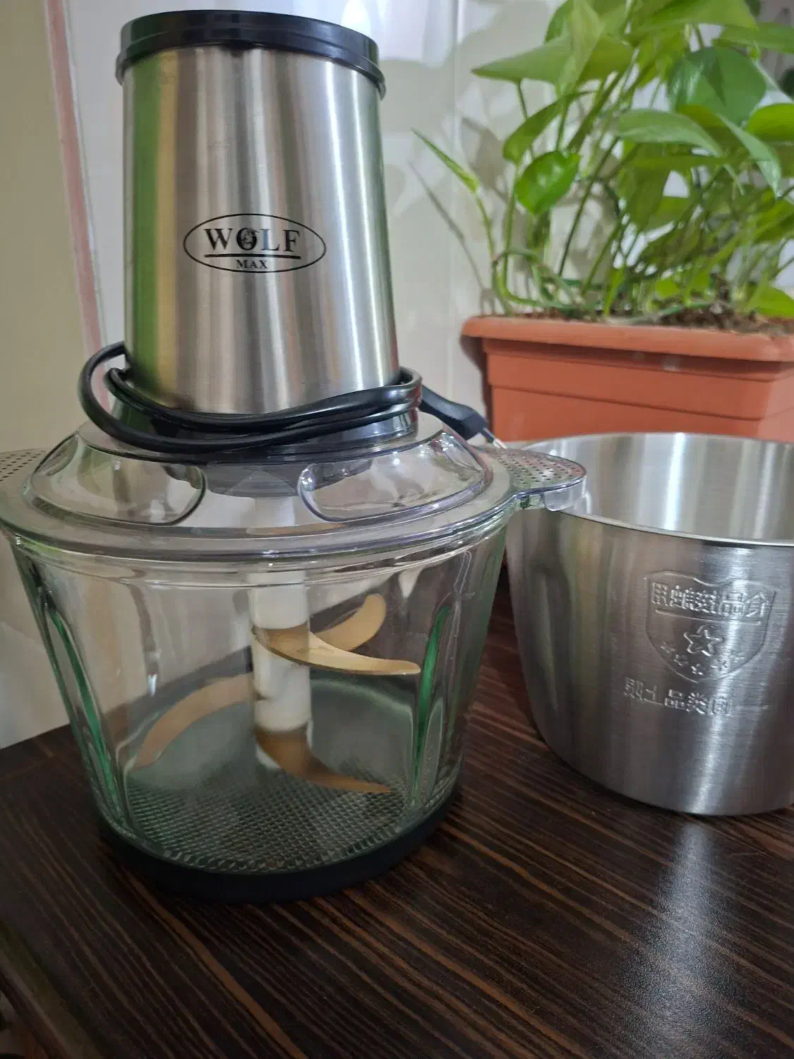 خردکن ولف ۲ کاسه ۱۲۰۰وات ۳ لیتر|خردکن، آسیاب، غذاساز|محمدشهر, محمدشهر|دیوار