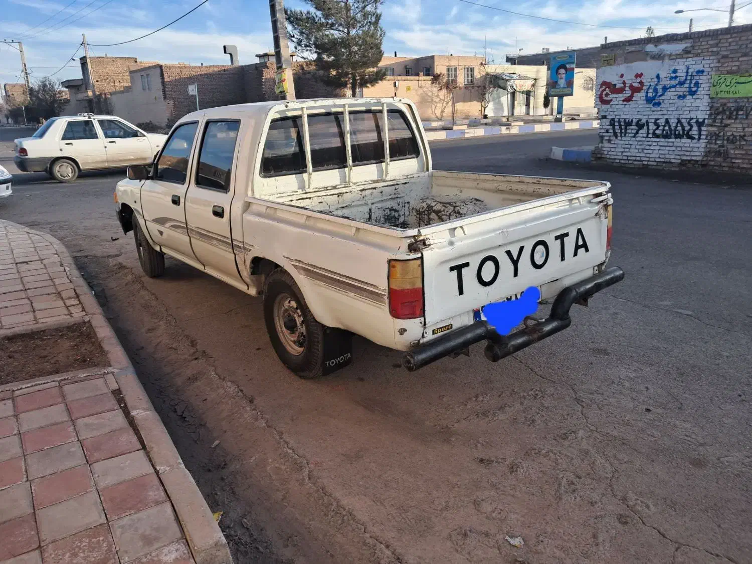 وانت تویوتا مدل91سالم|خودرو سواری و وانت|رفسنجان, |دیوار