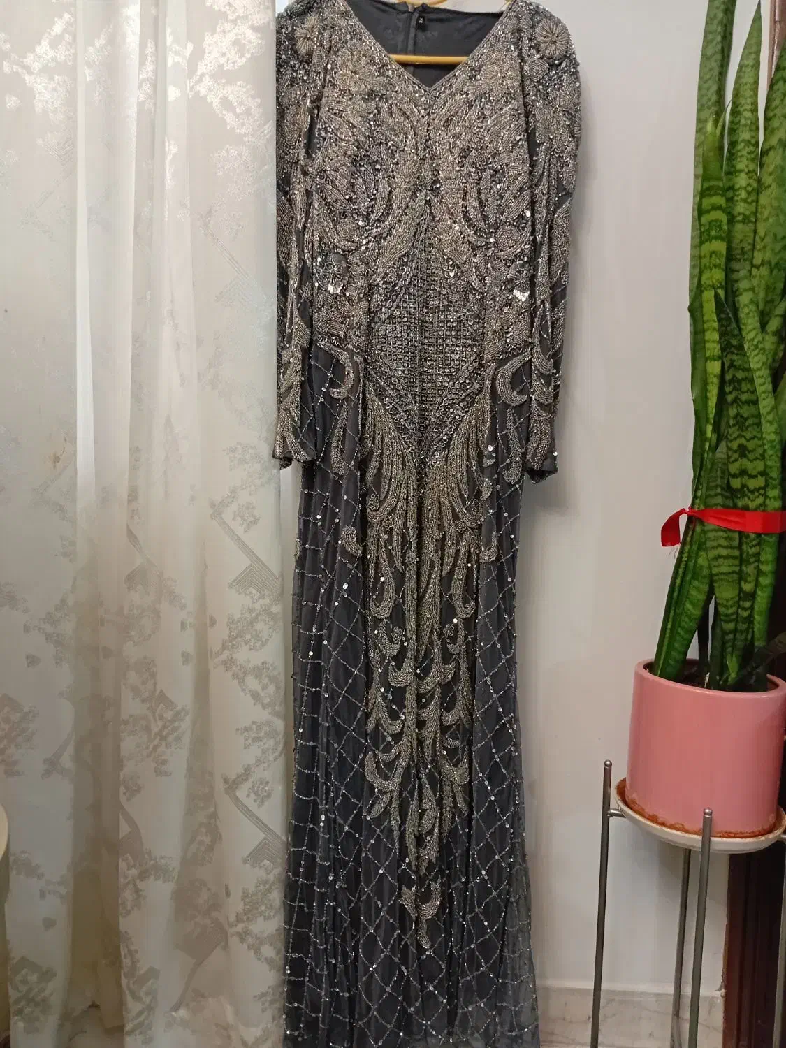 پیراهن مجلسی|لباس|لاهیجان, خمیر کلایه|دیوار