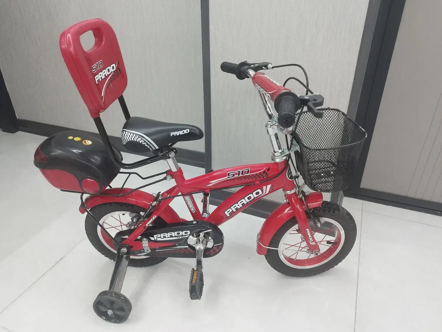 دوچرخه کودک سایز 12 مارک پرادو|دوچرخه، اسکیت، اسکوتر|اصفهان, خانه اصفهان|دیوار
