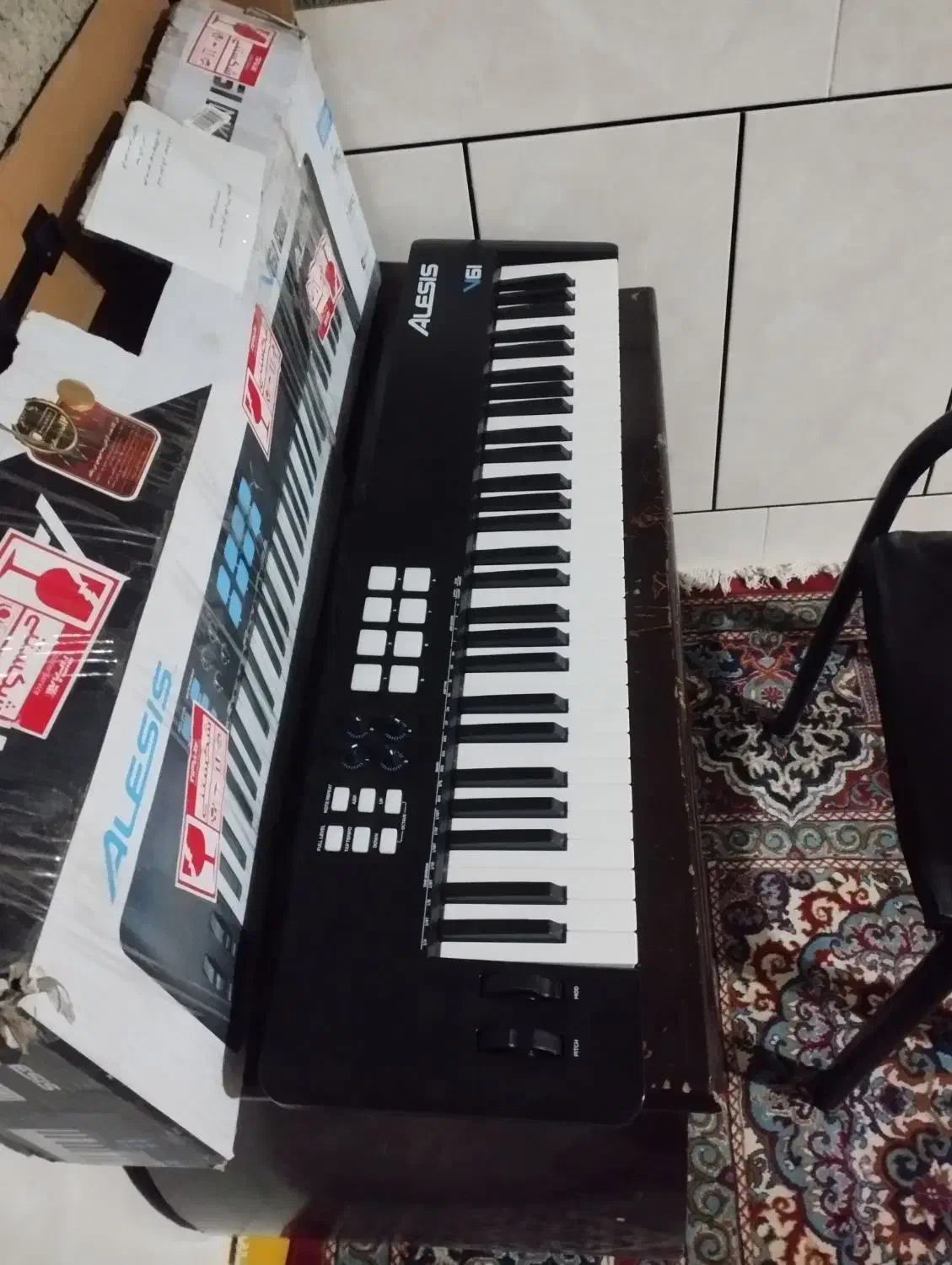 میدی کنترلر|پیانو، کیبورد، آکاردئون|جنت, |دیوار