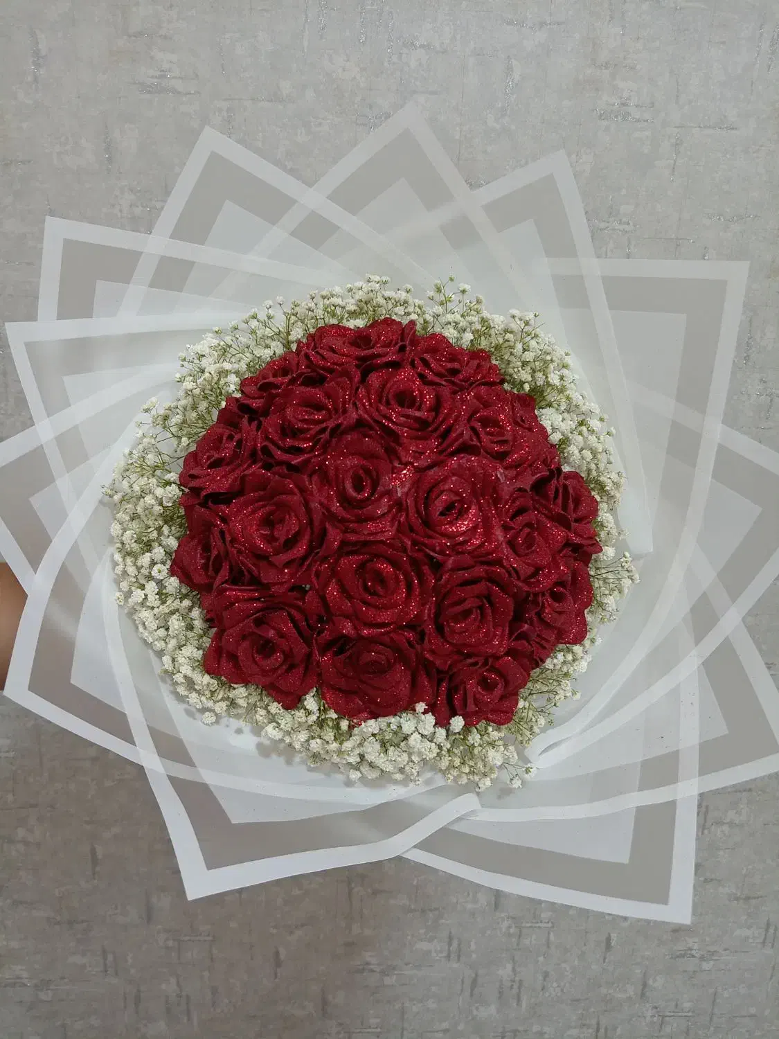 گل روبانی|گل مصنوعی|نجفآباد, یزدانشهر|دیوار