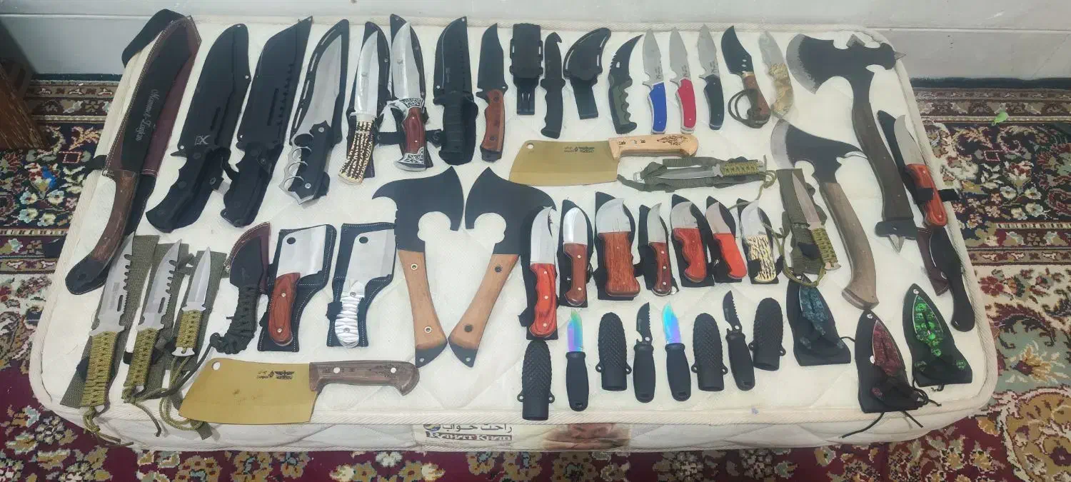 فروش انواع چاقو های خارجی|کوهنوردی و کمپینگ|شیراز, بهارستان|دیوار