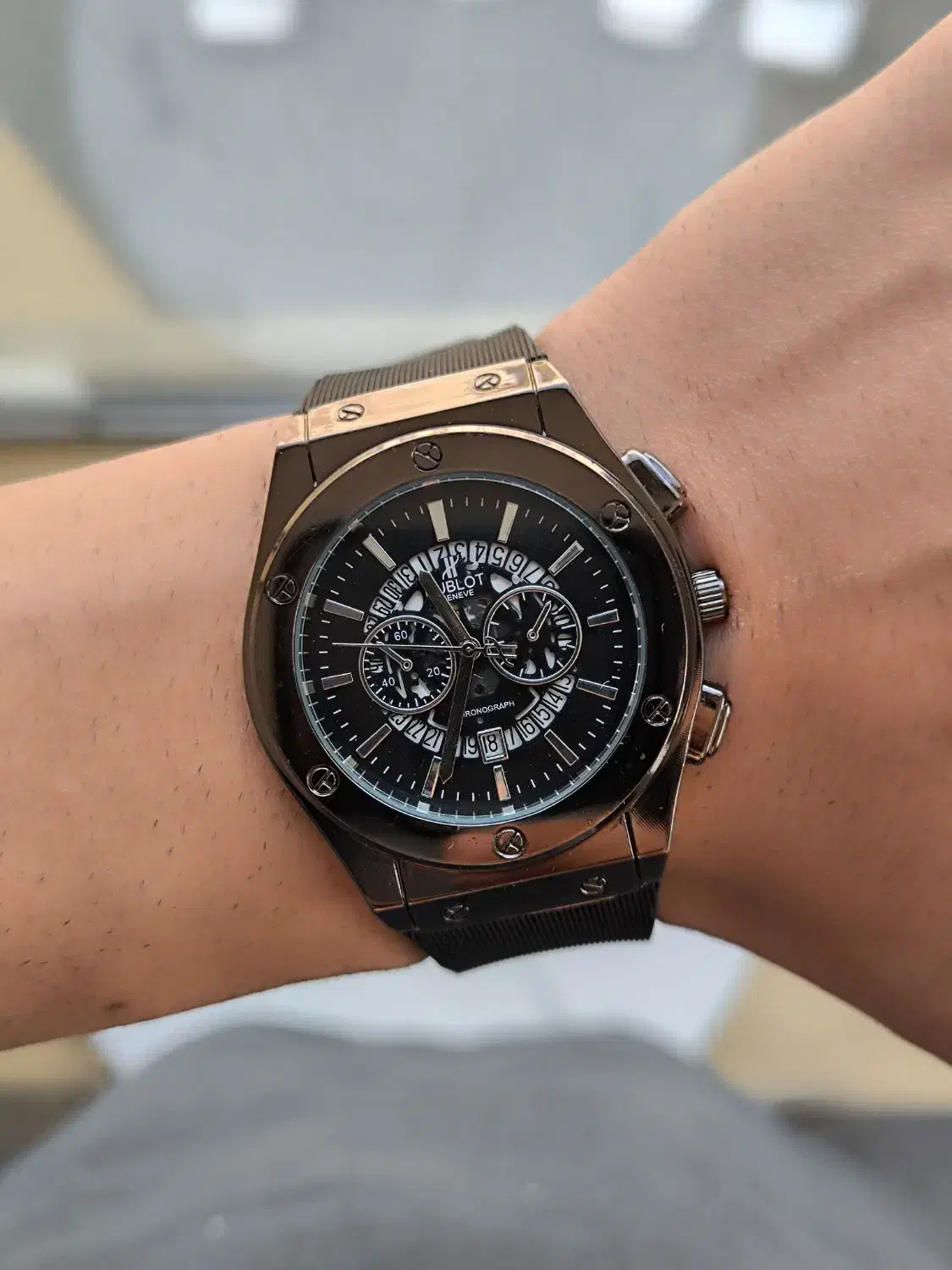 ساعت مردانه بندپیو مارک هابلوت 2302502426|ساعت|تبریز, |دیوار