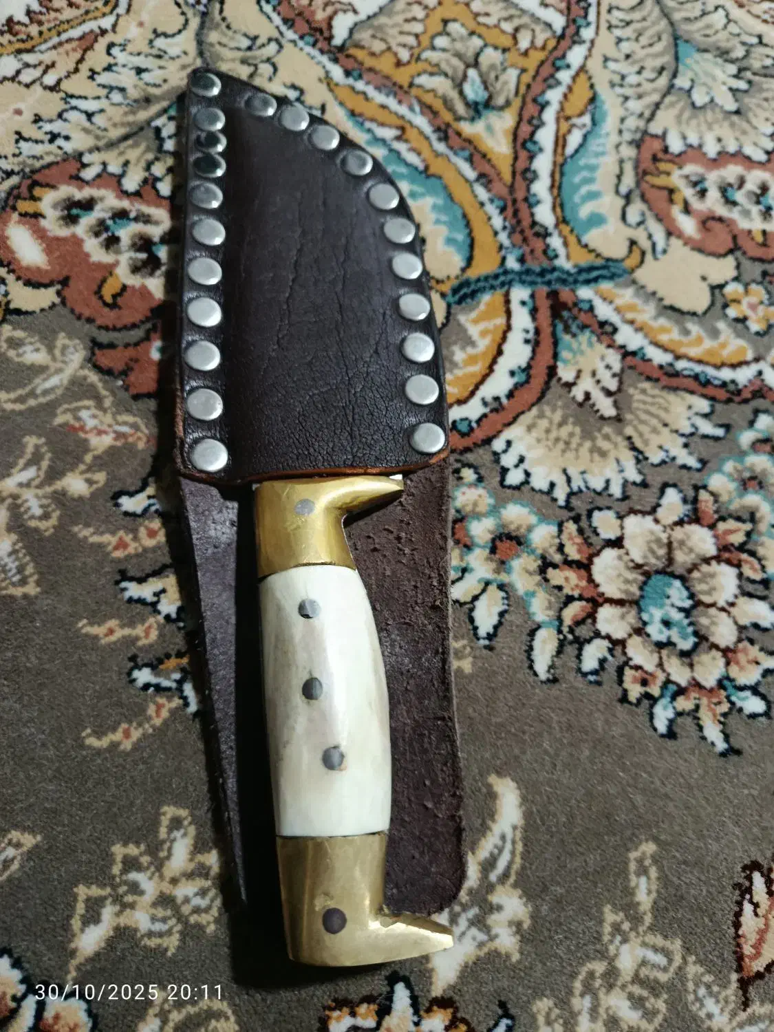 چاقو ترکمننی ۲۰ سانتی|کوهنوردی و کمپینگ|گمیشان, |دیوار