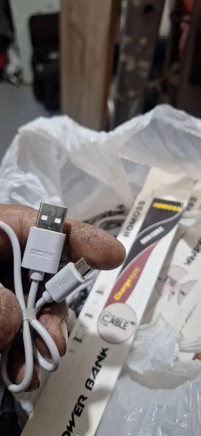 ۲۱۵ عدد کابل مرغوب روموس micro usb|لوازم جانبی موبایل و تبلت|تهران, بیسیم|دیوار